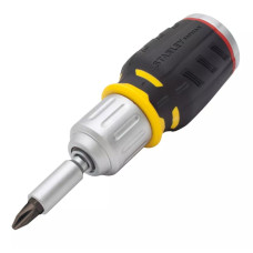 Отвертка Stanley + 6 бит Fatmax Stubby реверсивная (FMHT0-62688)