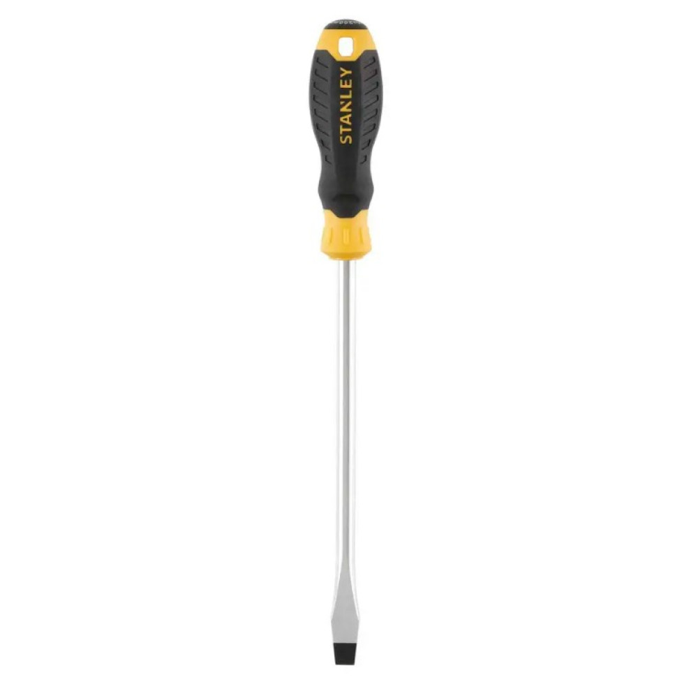 Отвертка Stanley Cushion Grip длиной 200 мм с расширяющимся жалом под шлиц SL 10 (STHT16150-0)
