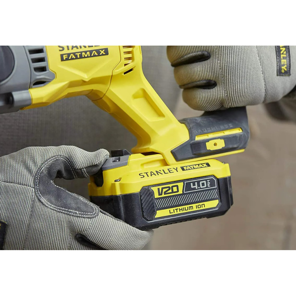 Перфоратор аккумуляторный Stanley Fatmax c АКБ и ЗУ SFMCH900M22