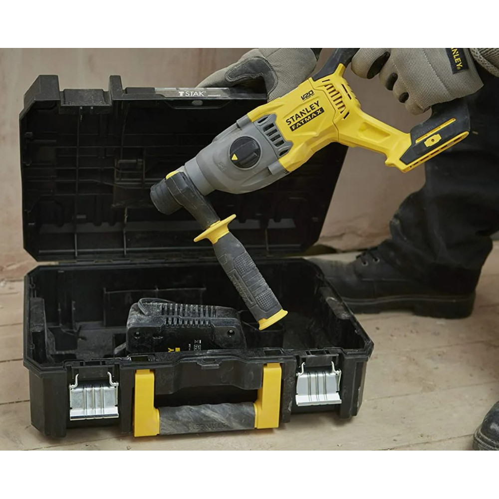 Перфоратор аккумуляторный Stanley Fatmax c АКБ и ЗУ SFMCH900M22