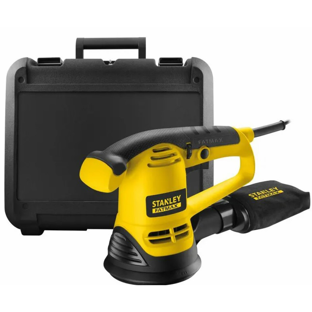 Шліфмашина ексцентрикова мережева Stanley Fatmax FME440K