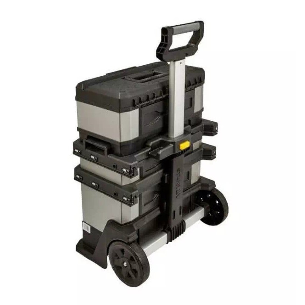 Ящик инструментальный Stanley Rolling Workshop многосекционный с колесами 89х57х39 cм (FMST1-75506)