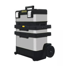 Ящик инструментальный Stanley Rolling Workshop многосекционный с колесами 89х57х39 cм (FMST1-75506)