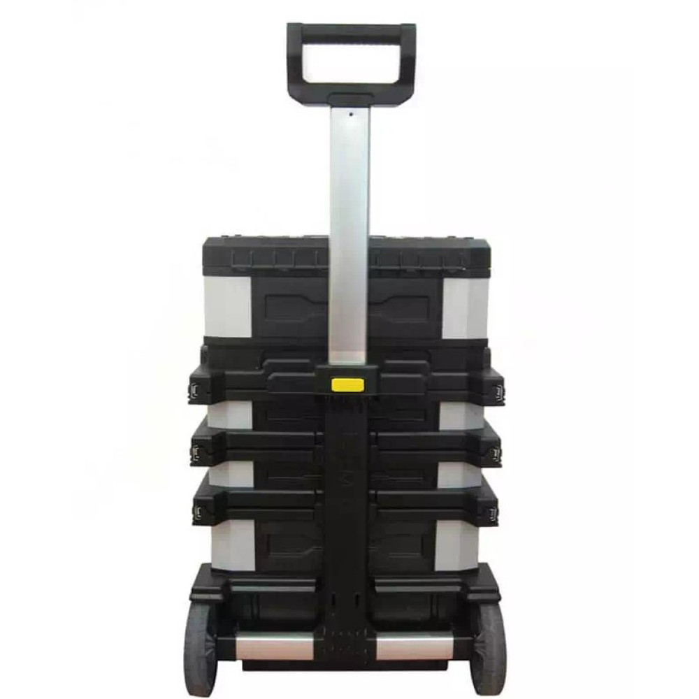 Ящик инструментальный Stanley Rolling Workshop многосекционный с колесами 89х57х39 cм (FMST1-75506)