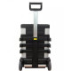 Ящик инструментальный Stanley Rolling Workshop многосекционный с колесами 89х57х39 cм (FMST1-75506)