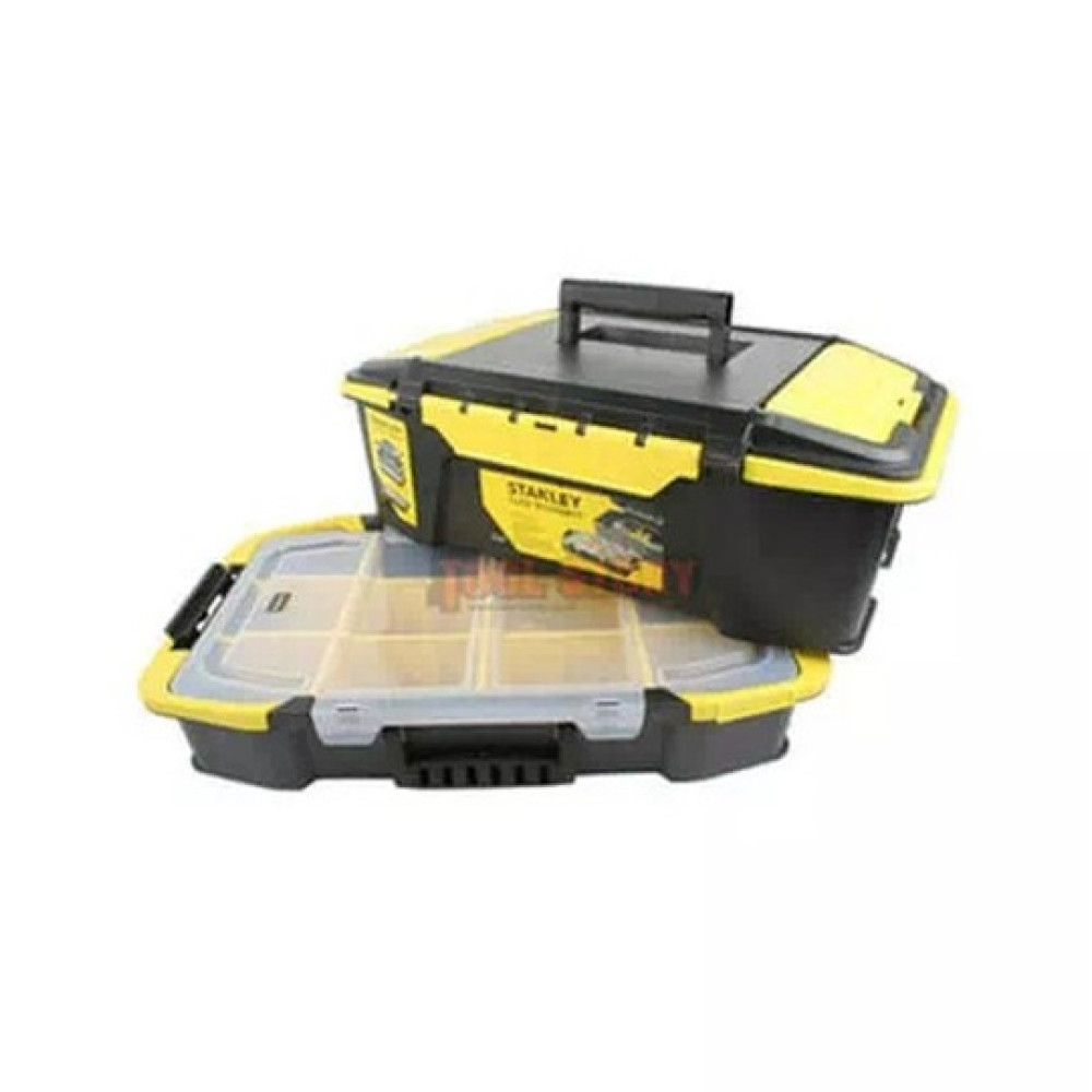 Система зберігання Stanley Click & Connect 2 в 1 ящик + органайзер (STST1-71962)