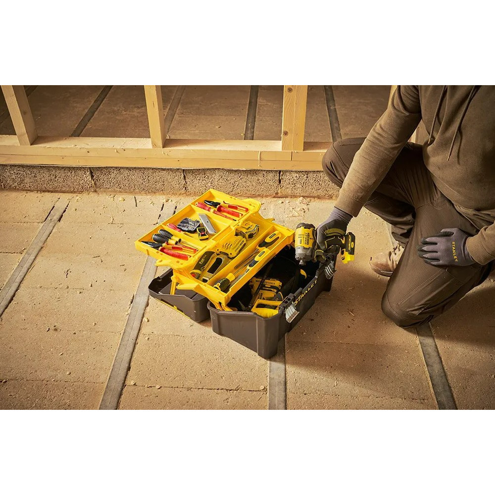 Ящик Stanley ESSENTIAL Cantilever 490х290х250 мм (19") (STST83397-1)