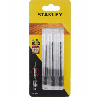 Набір свердел пілотних Stanley 3 шт (STA62509)