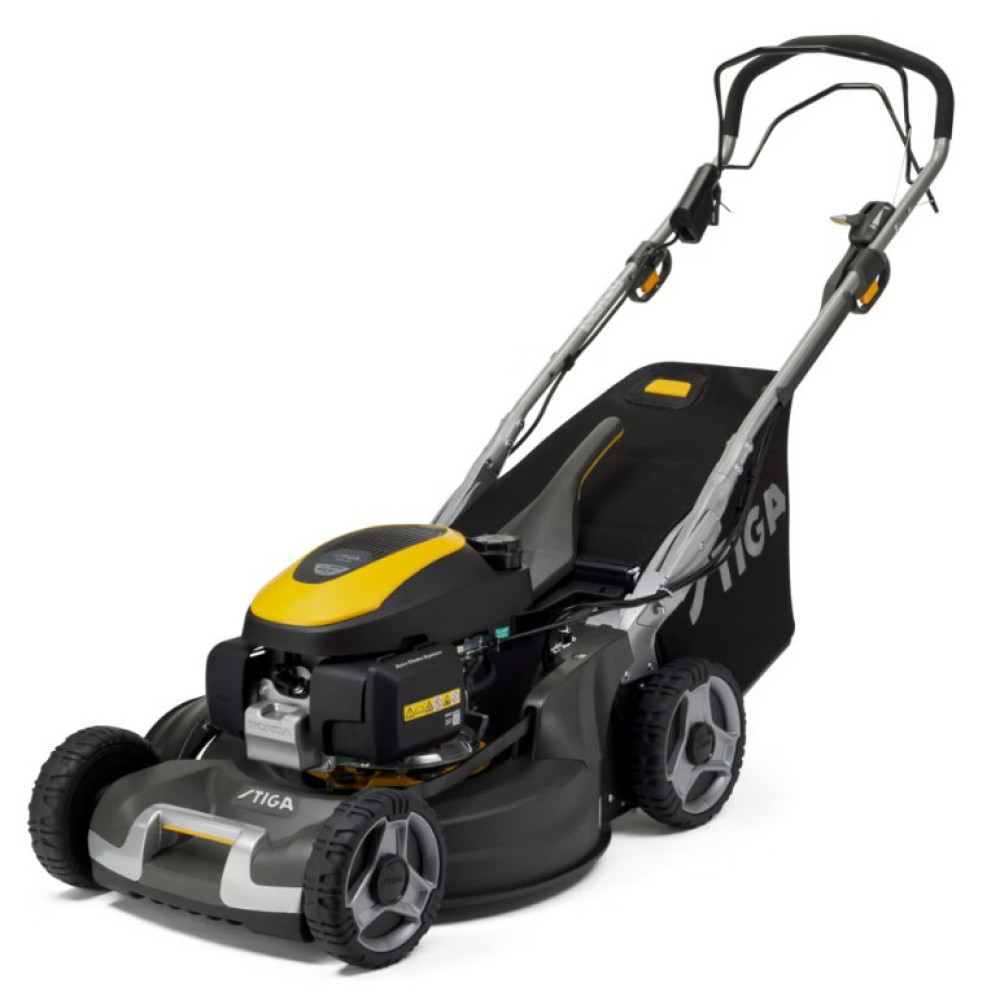 Газонокосилка бензиновая Stiga самоходная Twinclip955V