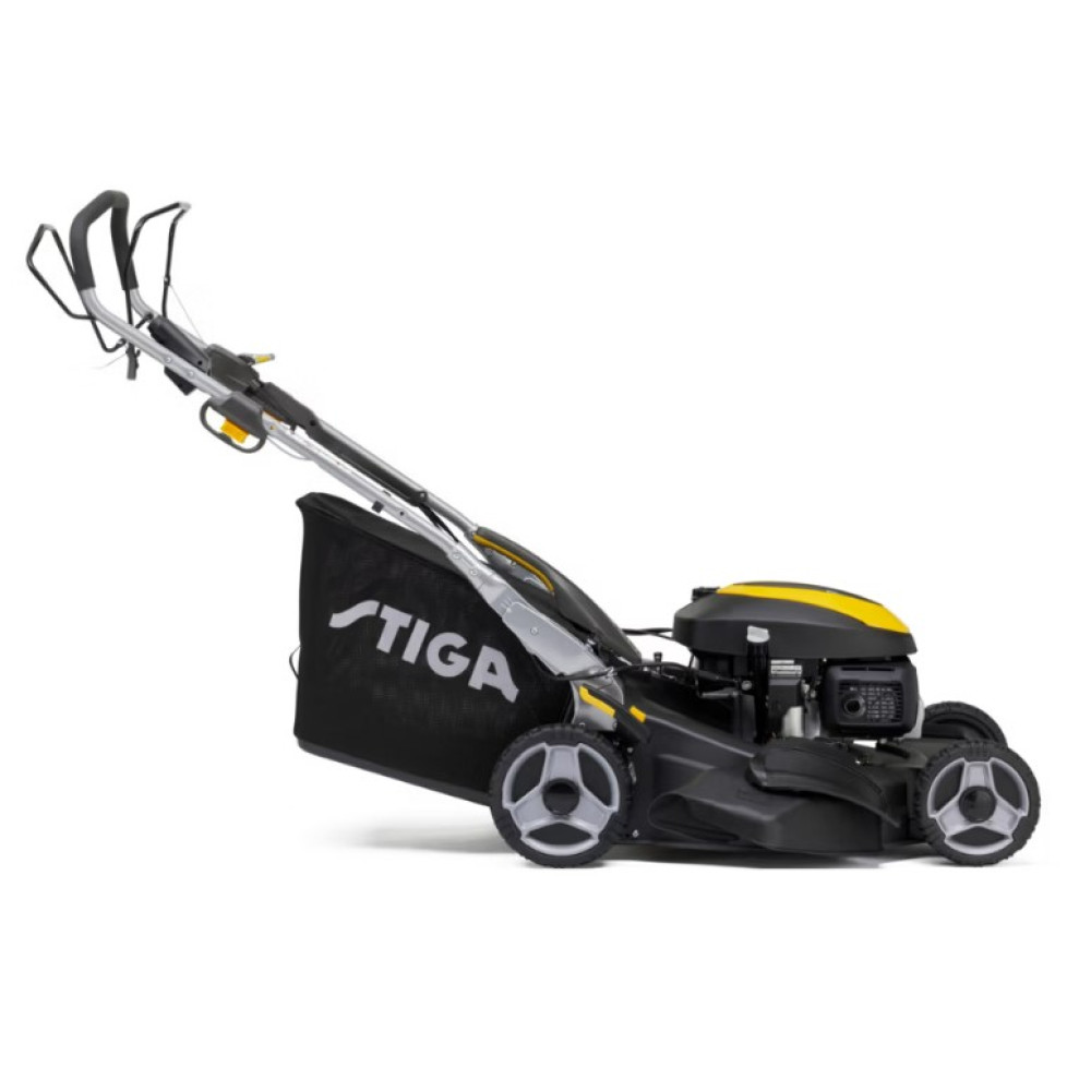 Газонокосилка бензиновая Stiga самоходная Twinclip955V