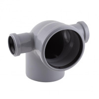 Колено канализационное TA Sewage 50х110х50х110, 90° CZ110012