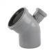 Колено TA Sewage 110x45+ 50х90°х135 вертикальное SD00051454