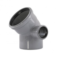 Коліно TA Sewage 2 пл 110x100х45 + 50х90 ° (праве) SD00051455