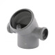 Колено TA Sewage2 пл 110x110х45+ 2х50х90° (левое+правое) SD00051456