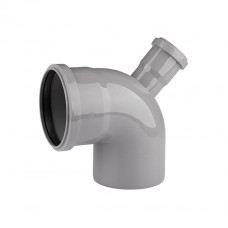 Колено TA Sewage 110x90° с отводом 50х67° SD00051467
