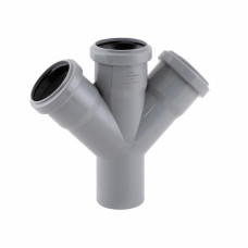 Хрестовина каналізаційна TA Sewage 50, 45° CZ050002