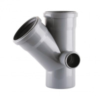 Крестовина 2пл 110х110х45° +50х90° (правая) TA Sewage CZ110013