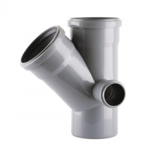 Крестовина 2пл 110х110х45° +50х90° (правая) TA Sewage CZ110013
