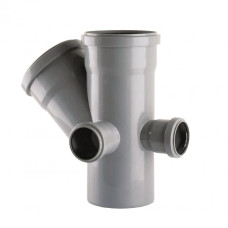Крестовина TA Sewage 2пл перех 110х110х45°+2(50х90°) (отвод справа и сзади) CZ110019