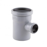 Тройник канализационный TA Sewage 110х50х110, 90° TASTRPP9011050