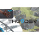 Батут із внутрішньою сіткою THUNDER Inside Elite 10FT 312 см Black/Blue