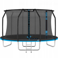 Батут с внутренней сеткой THUNDER Inside Elite 14FT 435 см Black/Blue