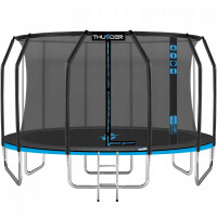 Батут із внутрішньою сіткою THUNDER Inside Elite 16FT 490 см Black/Blue