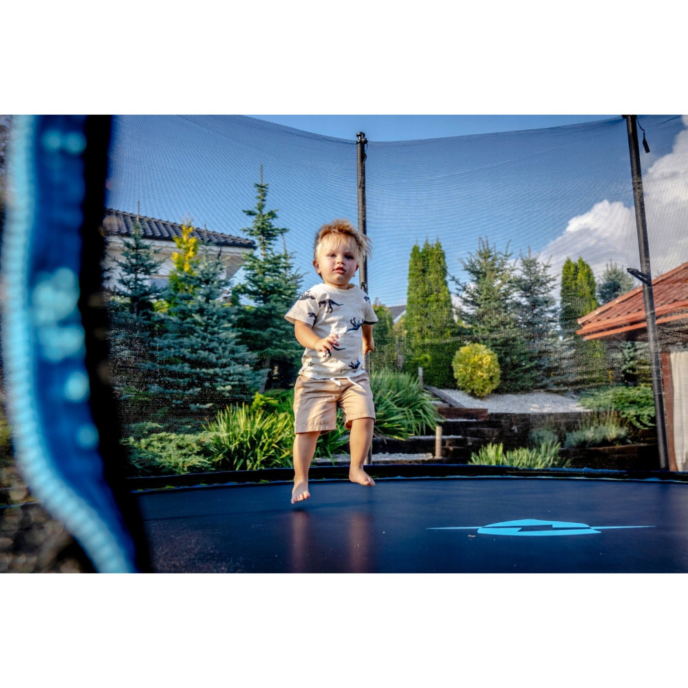Батут із внутрішньою сіткою THUNDER Inside Elite 6FT 185 см Black/Blue