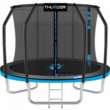 Батут с внутренней сеткой THUNDER Inside Elite 8FT 255 см Black/Blue