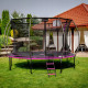 Батут із внутрішньою сіткою THUNDER Inside Ultra 14FT 435 см Black/Pink