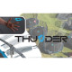 Батут із внутрішньою сіткою THUNDER OUTSIDE PRO 12FT 366 см Black/Blue
