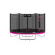 Батут із внутрішньою сіткою THUNDER OUTSIDE PRO 12FT 366 см Black/Pink