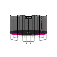 Батут с внутренней сеткой THUNDER OUTSIDE PRO 16FT 488 см Black/Pink