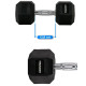 Гантель шестигранна Thunder 15 кг (HEXAGONAL-DUMBBELLS-15KG)
