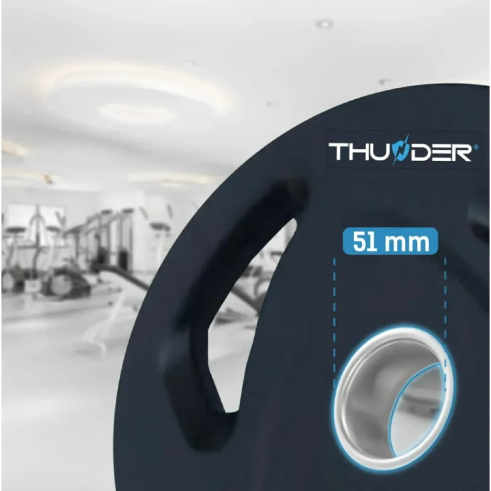 Диск олимпийский THUNDER 25 кг (OLYMPIC-PLATE-25KG)