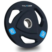 Диск олімпійський THUNDER 25 кг (OLYMPIC-PLATE-25KG)