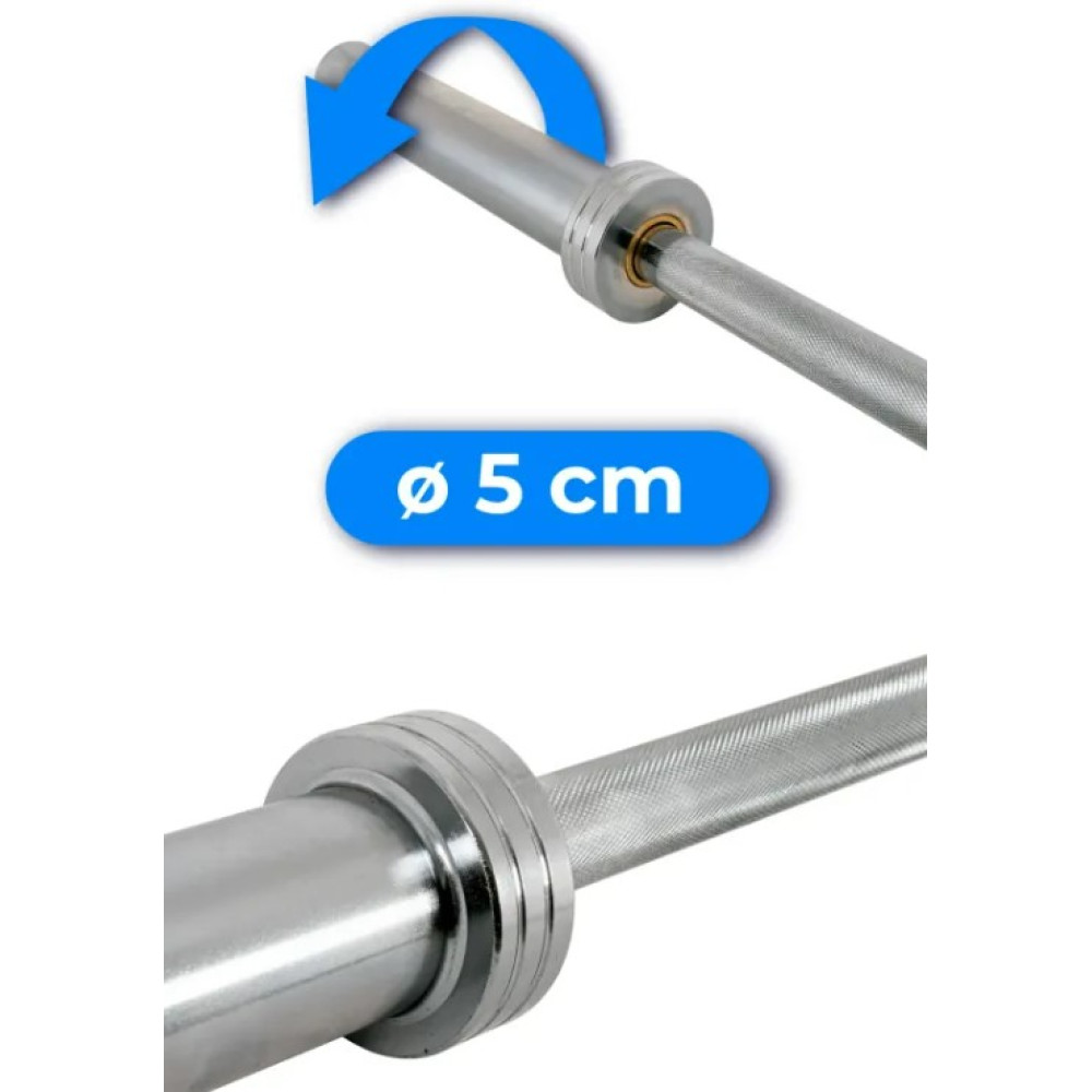 Гриф олімпійський прямий Thunder 150/50 (SG-O-150/50)