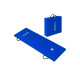 Матрас гимнастический THUNDER MG-02, 180 х 60 х 5 см, синий (MG-02-BLUE)