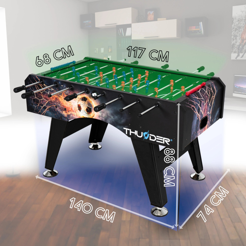 Настольный футбол THUNDER Fireball 5 FT