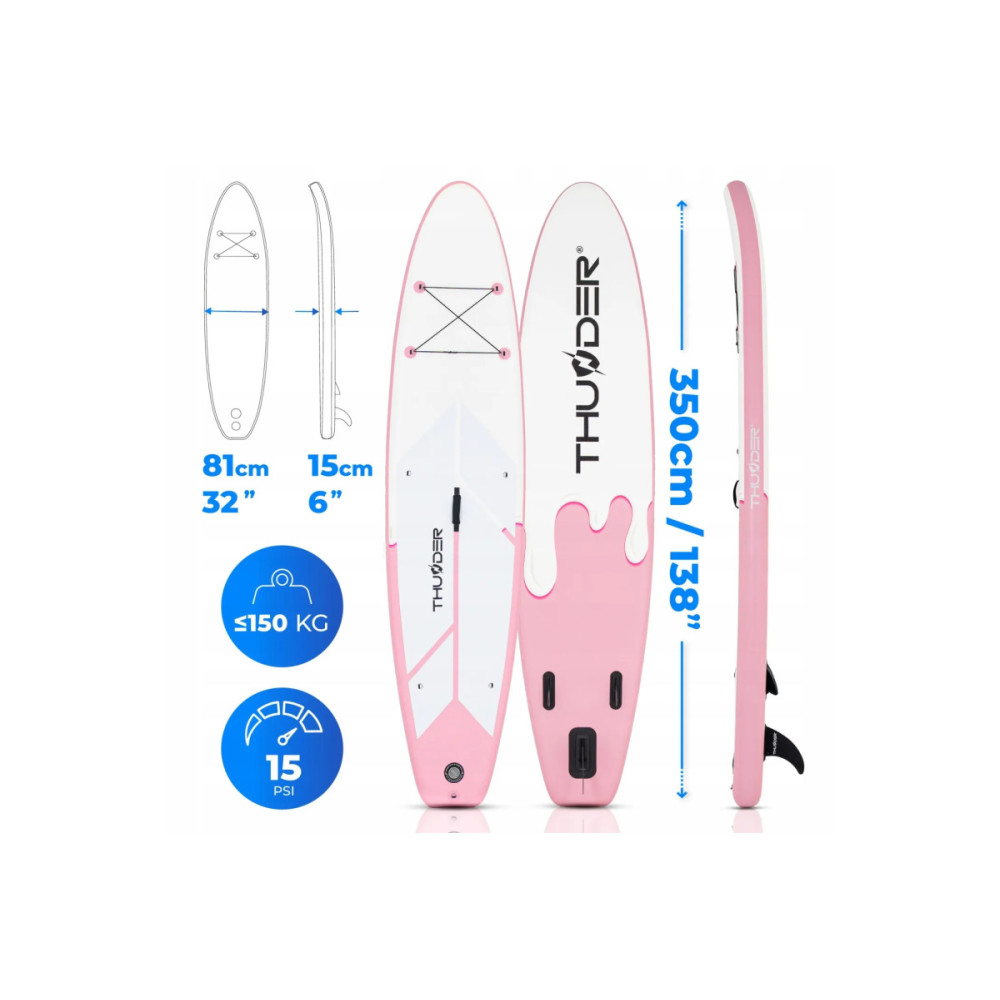 Надувна SUP дошка THUNDER 350 см (CANDY)