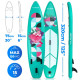 Надувная SUP доска THUNDER FLAMI 320 см с веслом