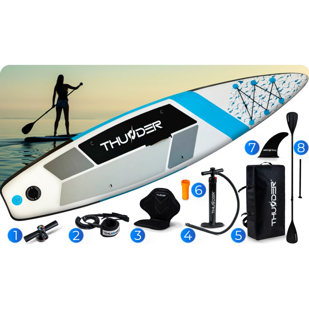 Надувна дошка SUP THUNDER MARIS 320 см з веслом