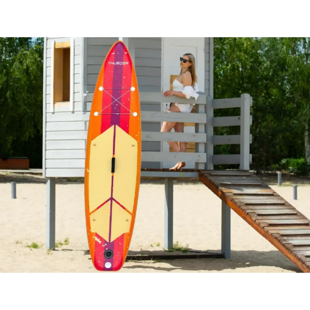Надувная SUP доска THUNDER RETRO 320 см с веслом
