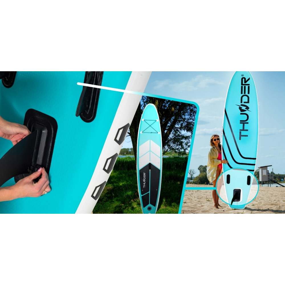 Надувна дошка SUP THUNDER Coast 320 см з веслом Mint
