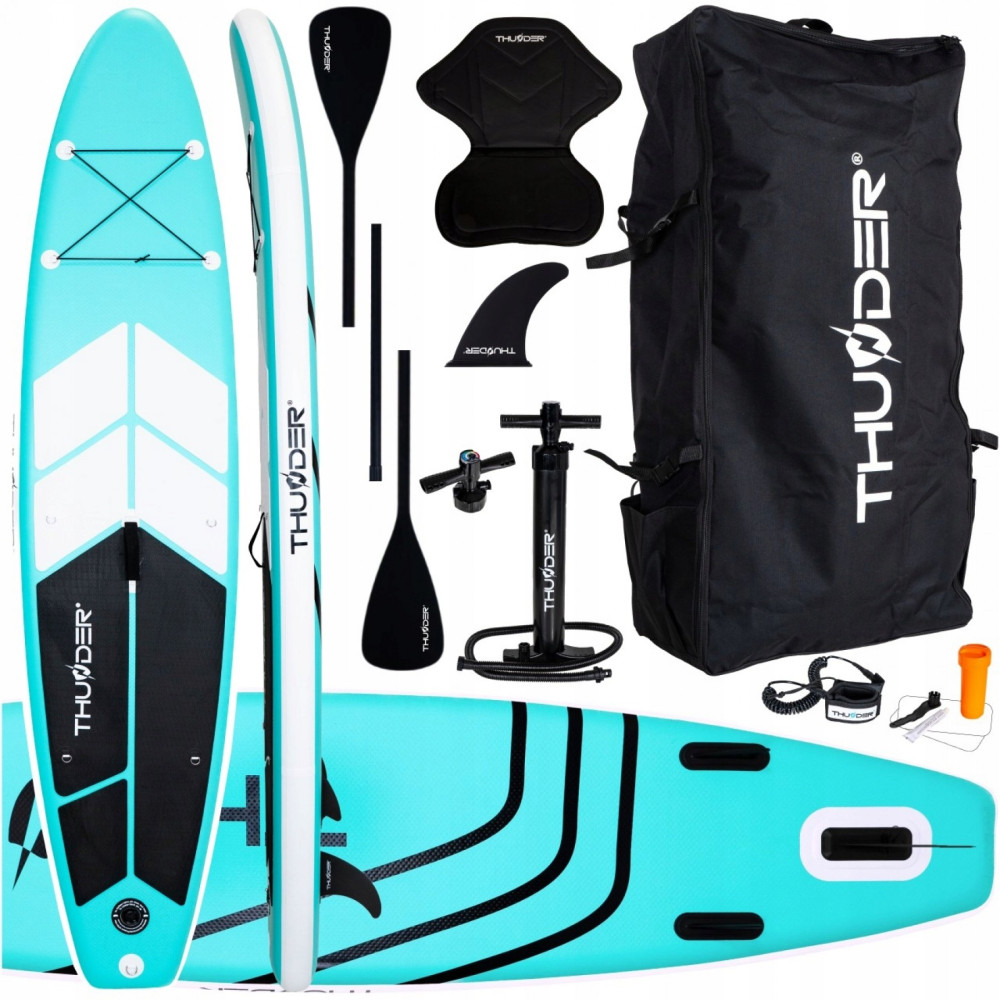 Надувна дошка SUP THUNDER Coast 320 см з веслом Mint