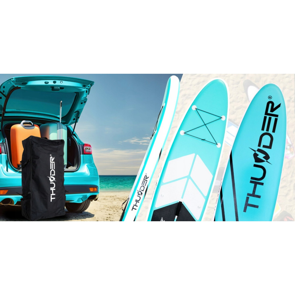 Надувна дошка SUP THUNDER Coast 320 см з веслом Mint
