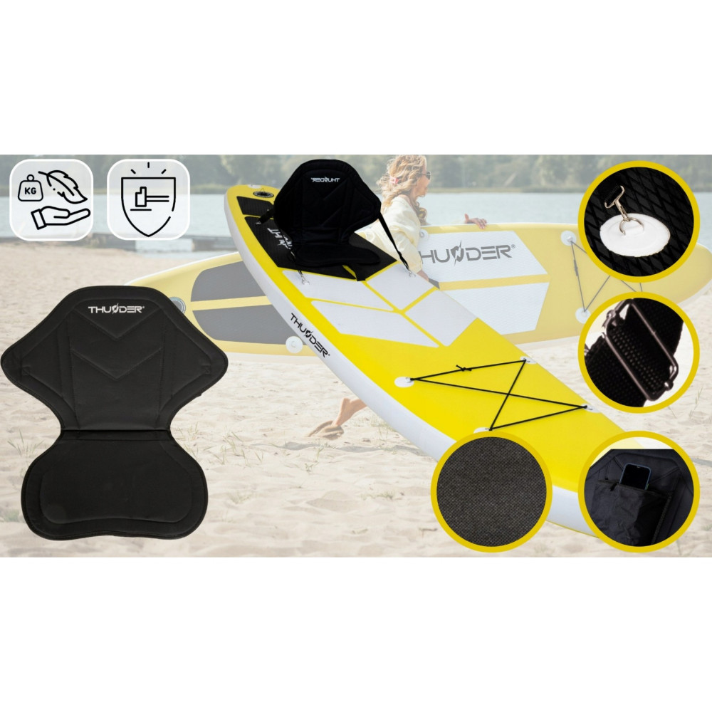 Надувна дошка SUP THUNDER Coast 320 см з веслом Yellow