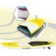 Надувна дошка SUP THUNDER Coast 320 см з веслом Yellow