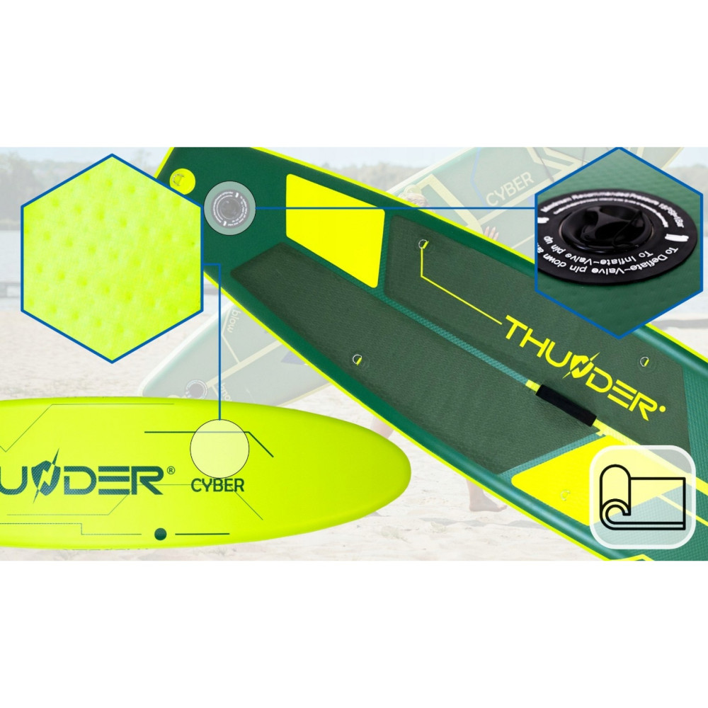 Надувна дошка SUP THUNDER Cyber 320 см з веслом