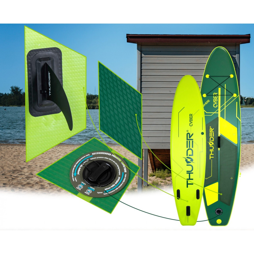 Надувна дошка SUP THUNDER Cyber 320 см з веслом